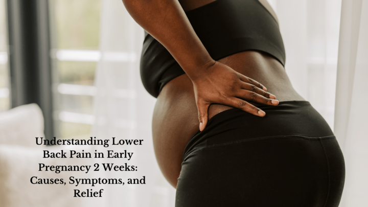 understanding lower back pain in early pregnancy 2 weeks causes symptoms and relief